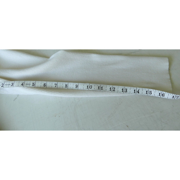 Caché Women's Ivory Gold Zip Jacket XL Stretch Country Club Classy Cotton Y2K - Picture 9 of 11